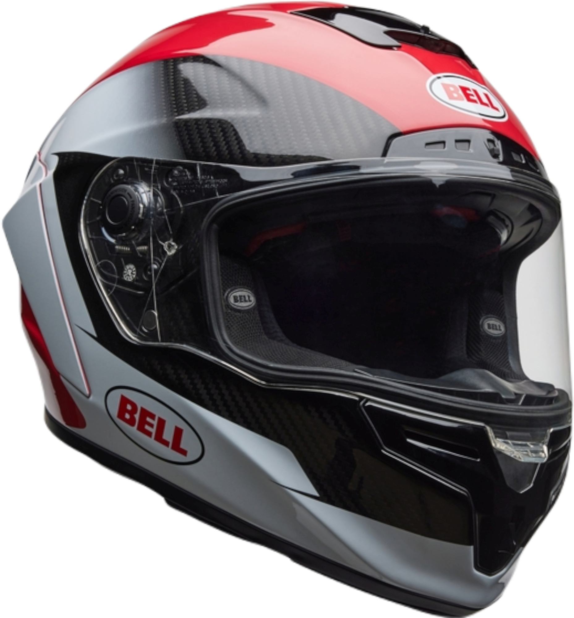 Bell Race Star DLX RSD Corsa Carbon Casco rosso/bianco/nero L Figura 1