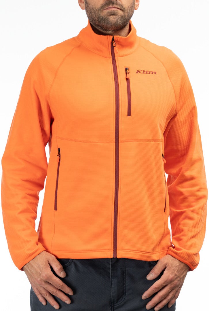 Klim Highline Fleecetakki Oranssi L Kuva 4