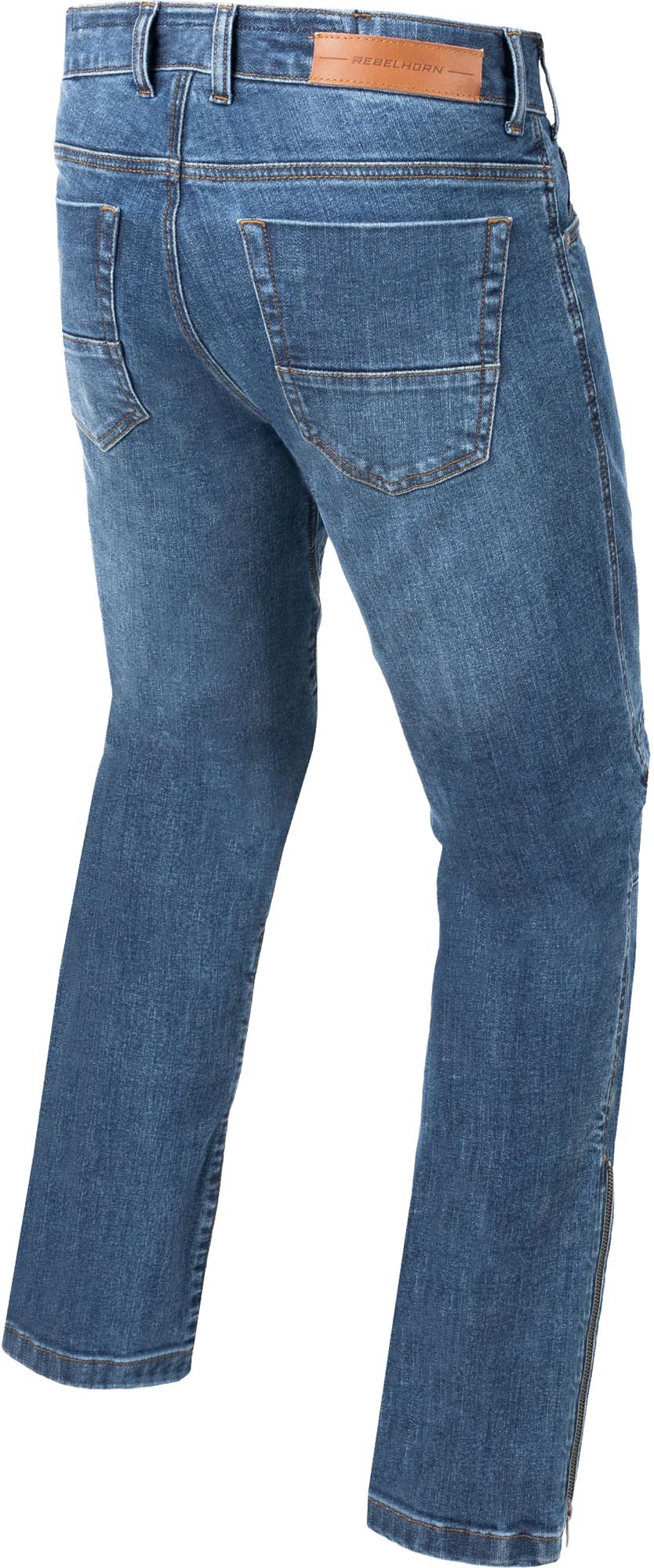 Rebelhorn Hawk 3 Regular Fit Motorcycle Jeans blue washed out 30/32 Figure 2