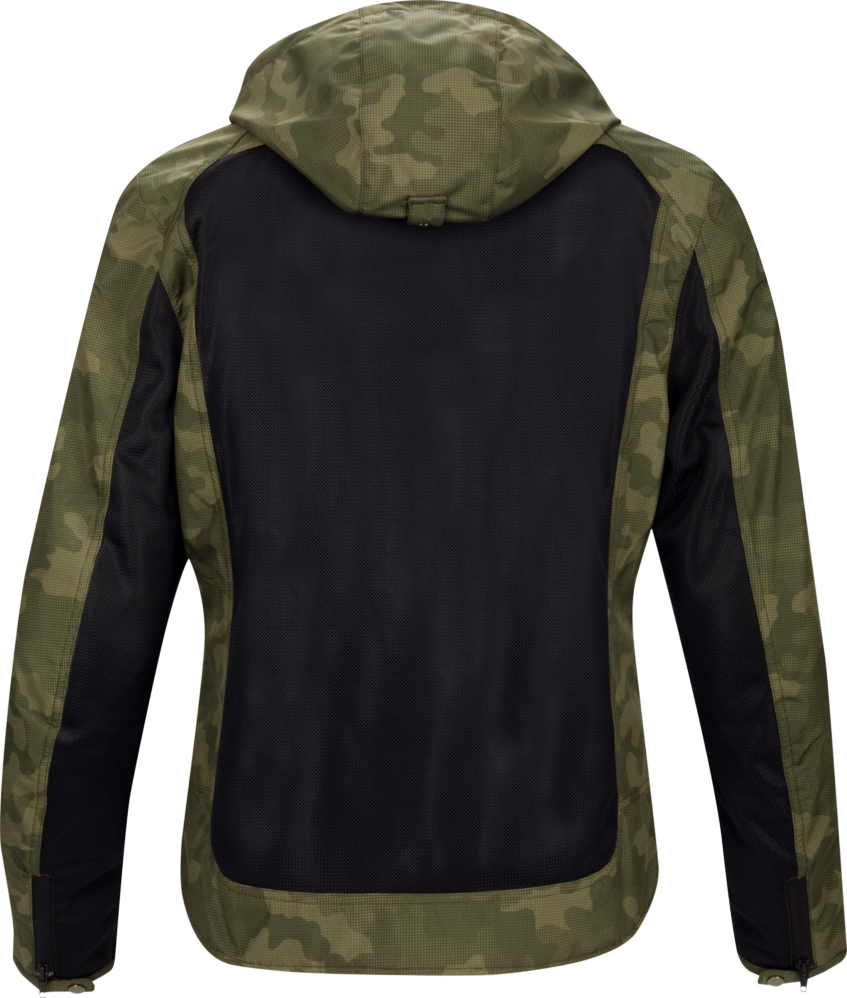 Segura Natcho Vented Softshell Mesh Blouson textile de moto Camouflage/Vert S Figure 3