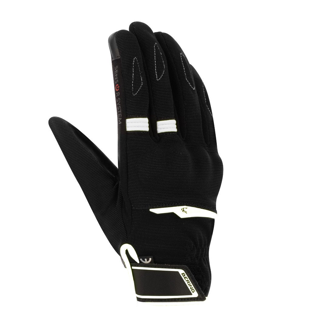 Bering Fletcher Evo Motorcykel handsker Sort/hvid XL Figur 1