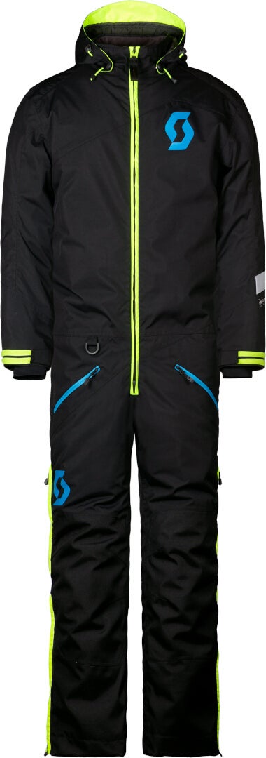 Scott DS Dryo Junior Et stykke ungdoms snescooterdragt Sort M Figur 1