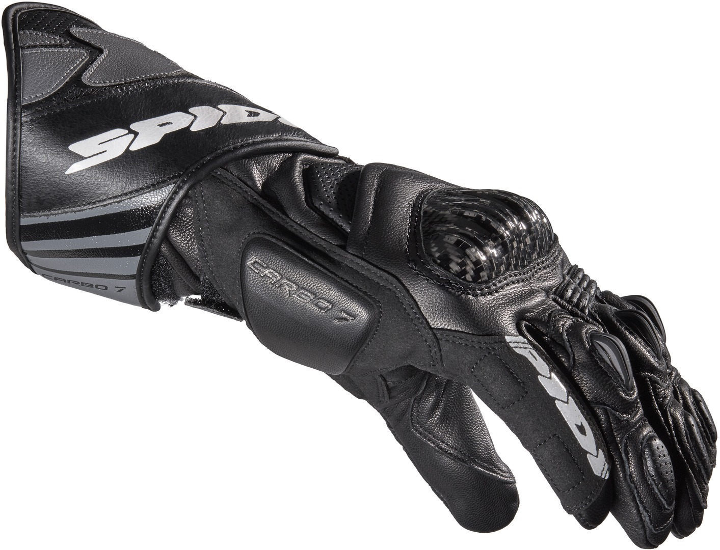 Spidi Carbo 7 Motorcycle Gloves black L Figure 2