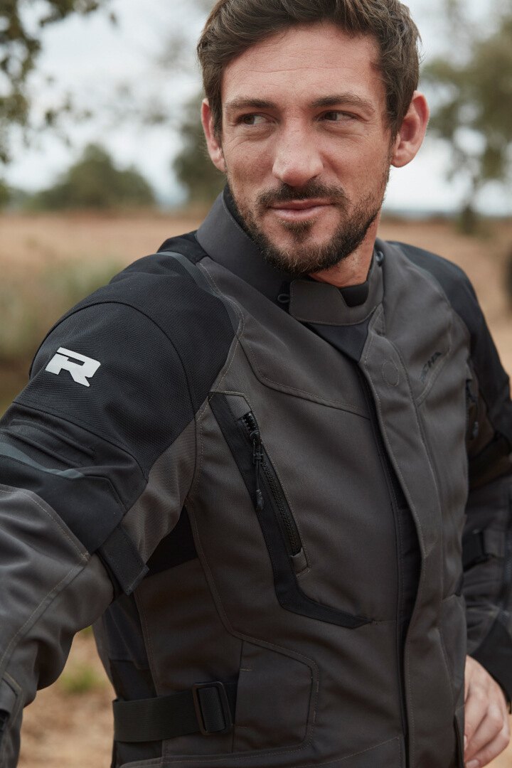 Richa Cyclone 2 Gore-Tex waterproof Motorcycle Textile Jacket dark grey/black 6XL Figure 5