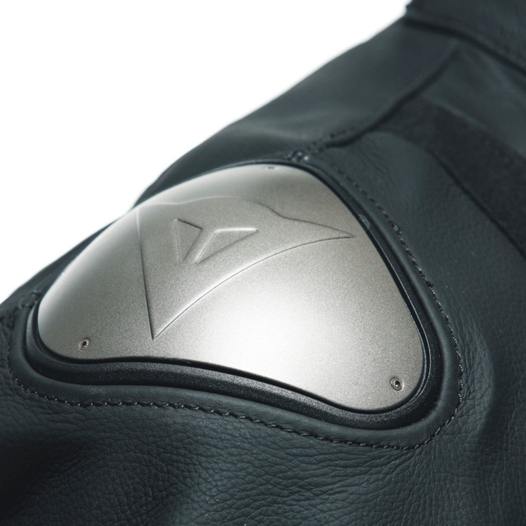 Dainese Sportiva Jaqueta de couro de motocicleta perfurada preto 50 Figura 11