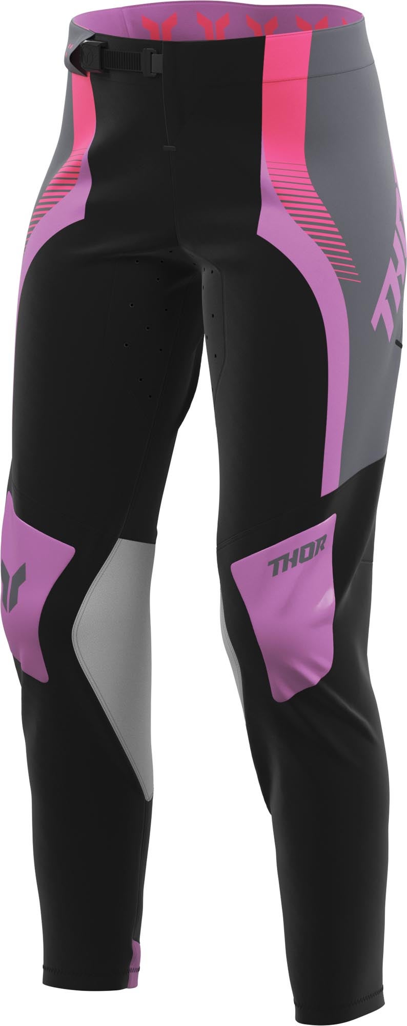 Thor Sportmode Velocity Dame Motocross bukser Sort 5/6 Figur 4