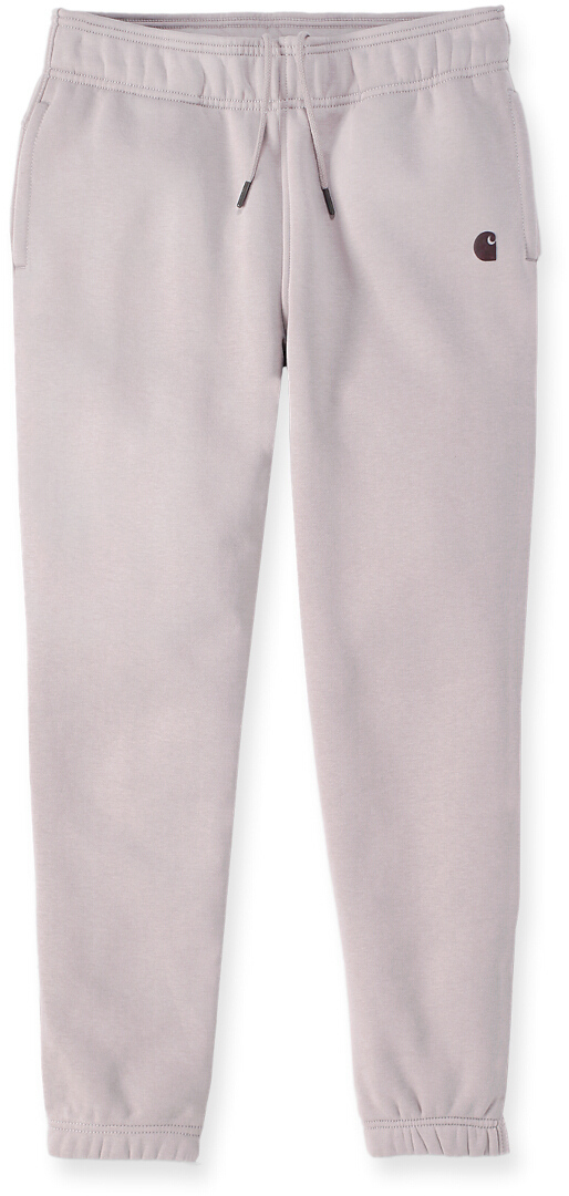 Carhartt Relaxed Fit Fleece Pantaloni de trening pentru doamne bej S Figura 1