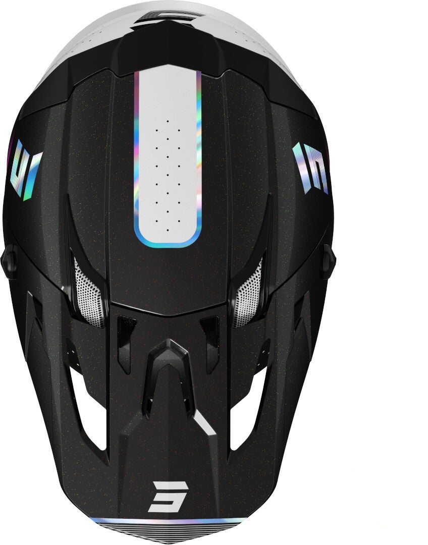 Shot Core Honor Motocross Helm weiß/regenbogen XL (61/62) Abbildung 3
