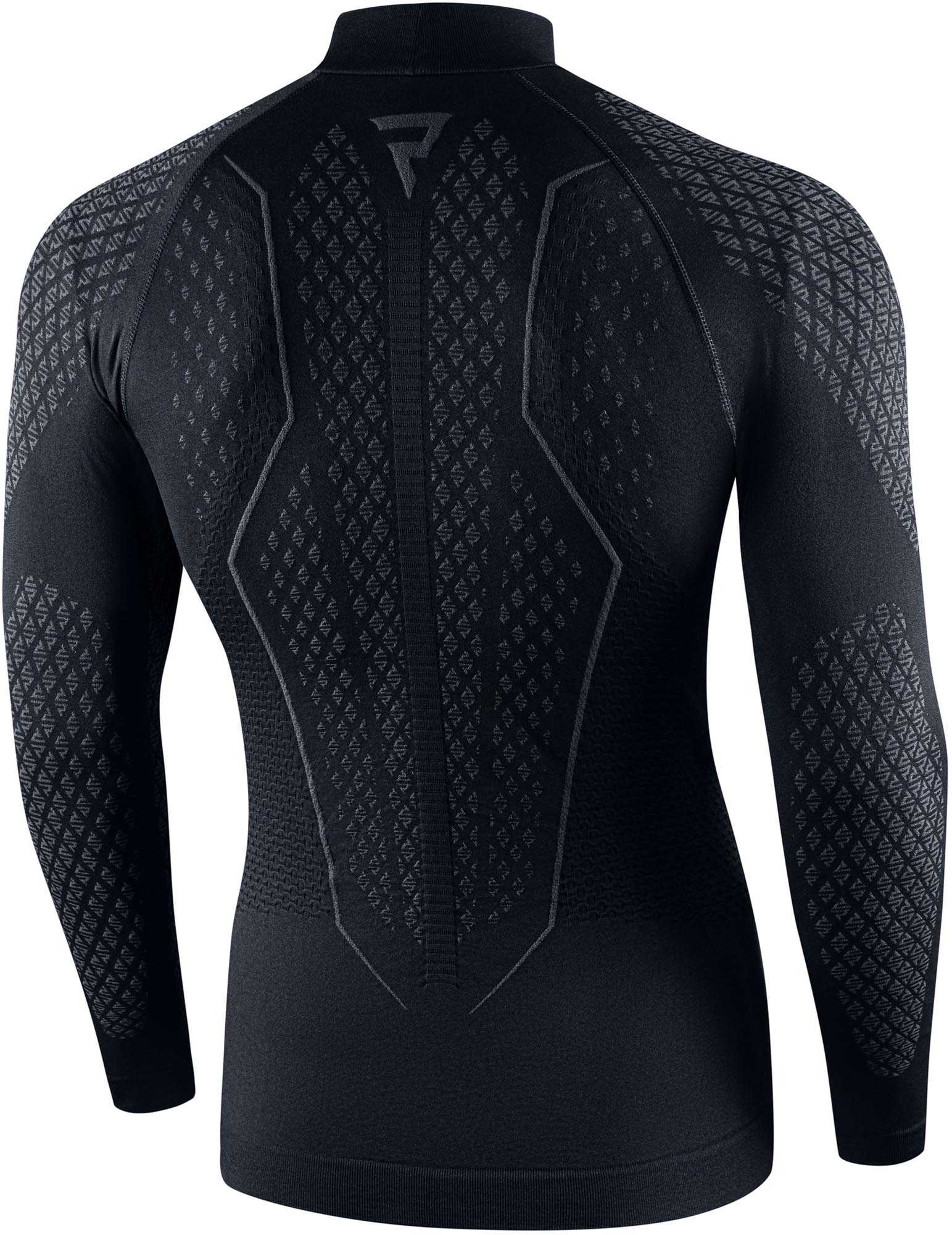 Rebelhorn Therm 2 Long Sleeve Functional Shirt black/grey M Figure 2
