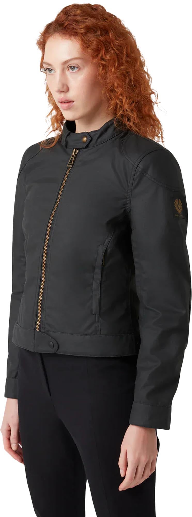 Belstaff Bamburgh Dames Motorfiets Gewaxte Jas L Figuur 6