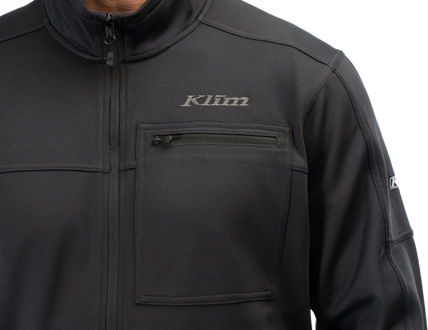Klim Glacier Fleecová bunda černá XXL Obrázek 2