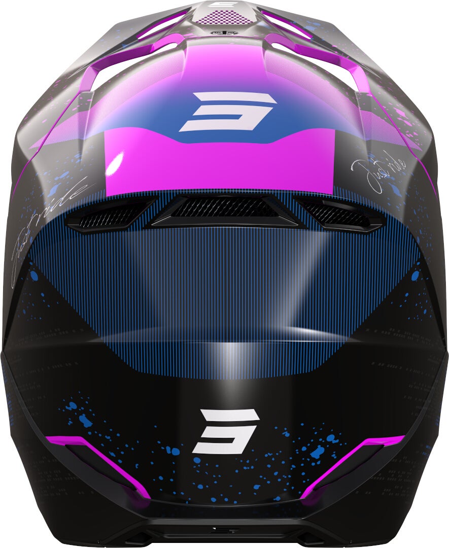 Shot Furious Matrix Casque de motocross noir/rose L (59/60) Figure 2