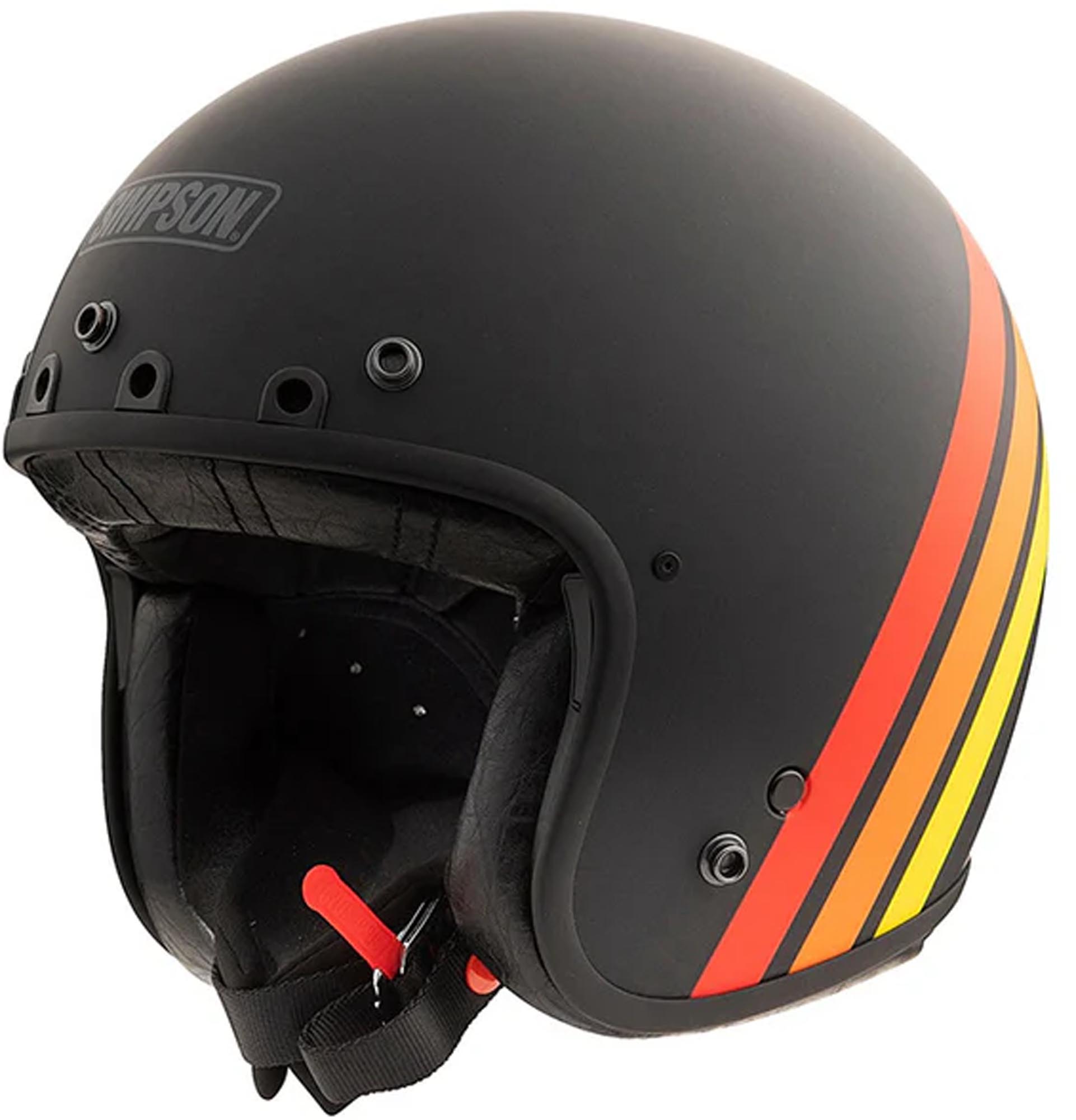 Simpson Chopper Helwood Capacete a jato Artigo principal Figura 1