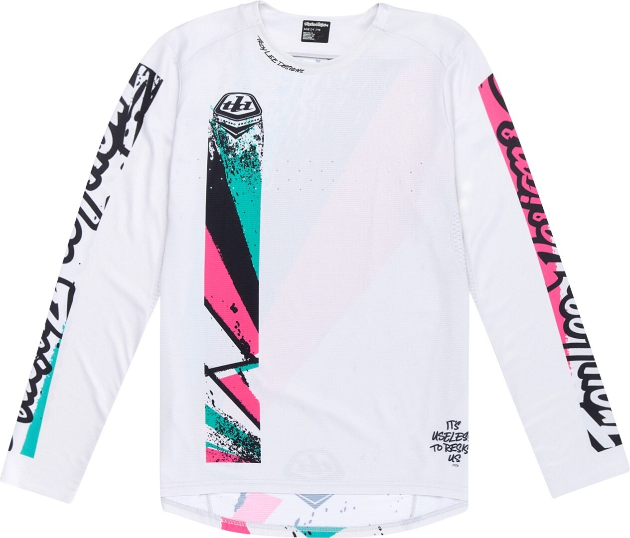 Troy Lee Designs Sprint Full Pull Maillot de vélo Gris clair XL Figure 1
