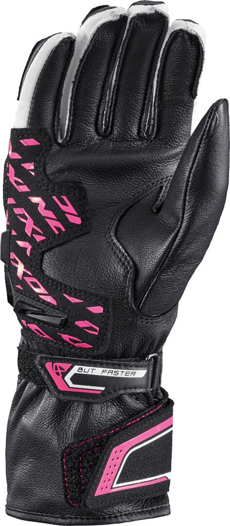 Ixon Thund Gants de moto pour dames noir/blanc/rose S Figure 2