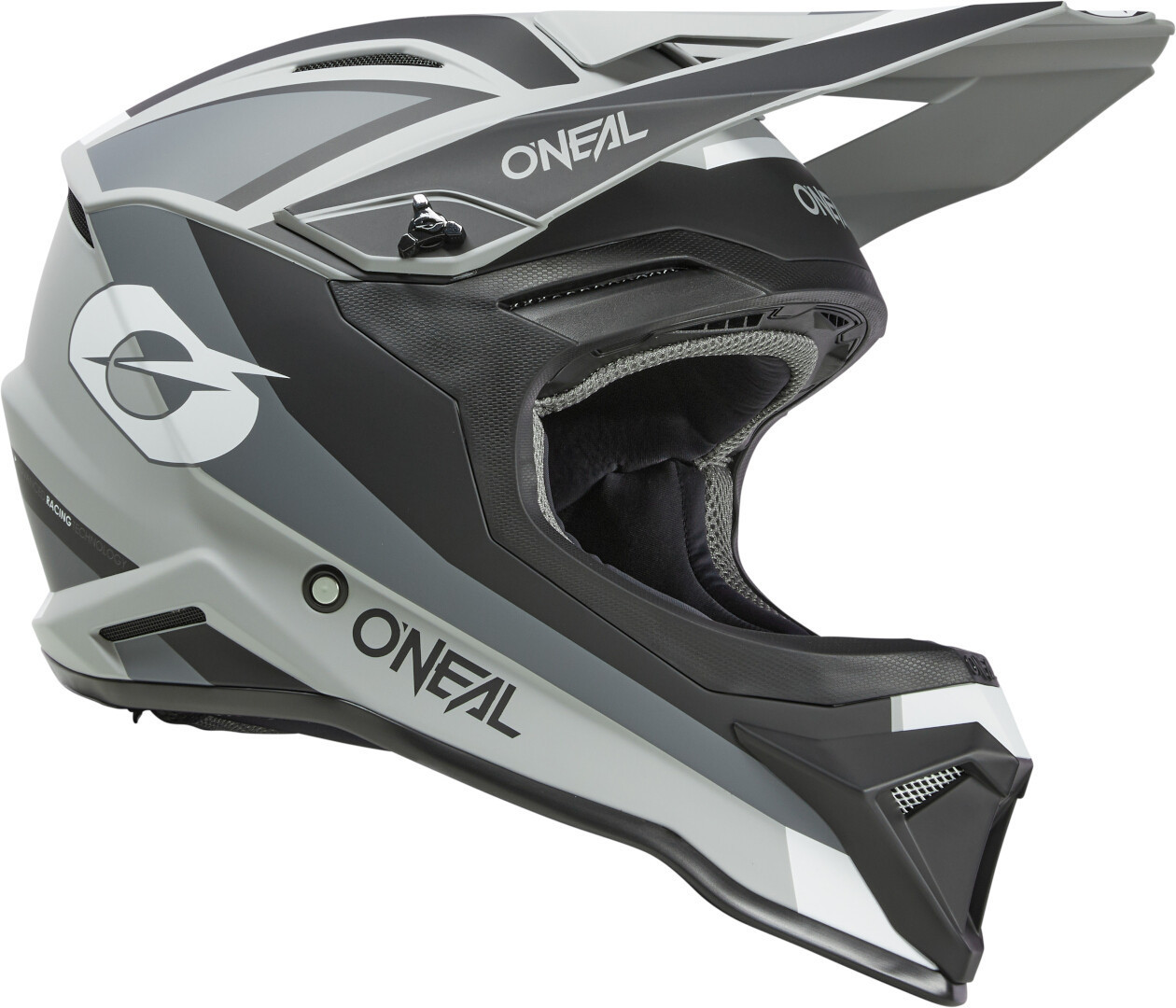 Oneal 1SRS Stream Cască de motocross Negru mat/gri L (59/60) Figura 5