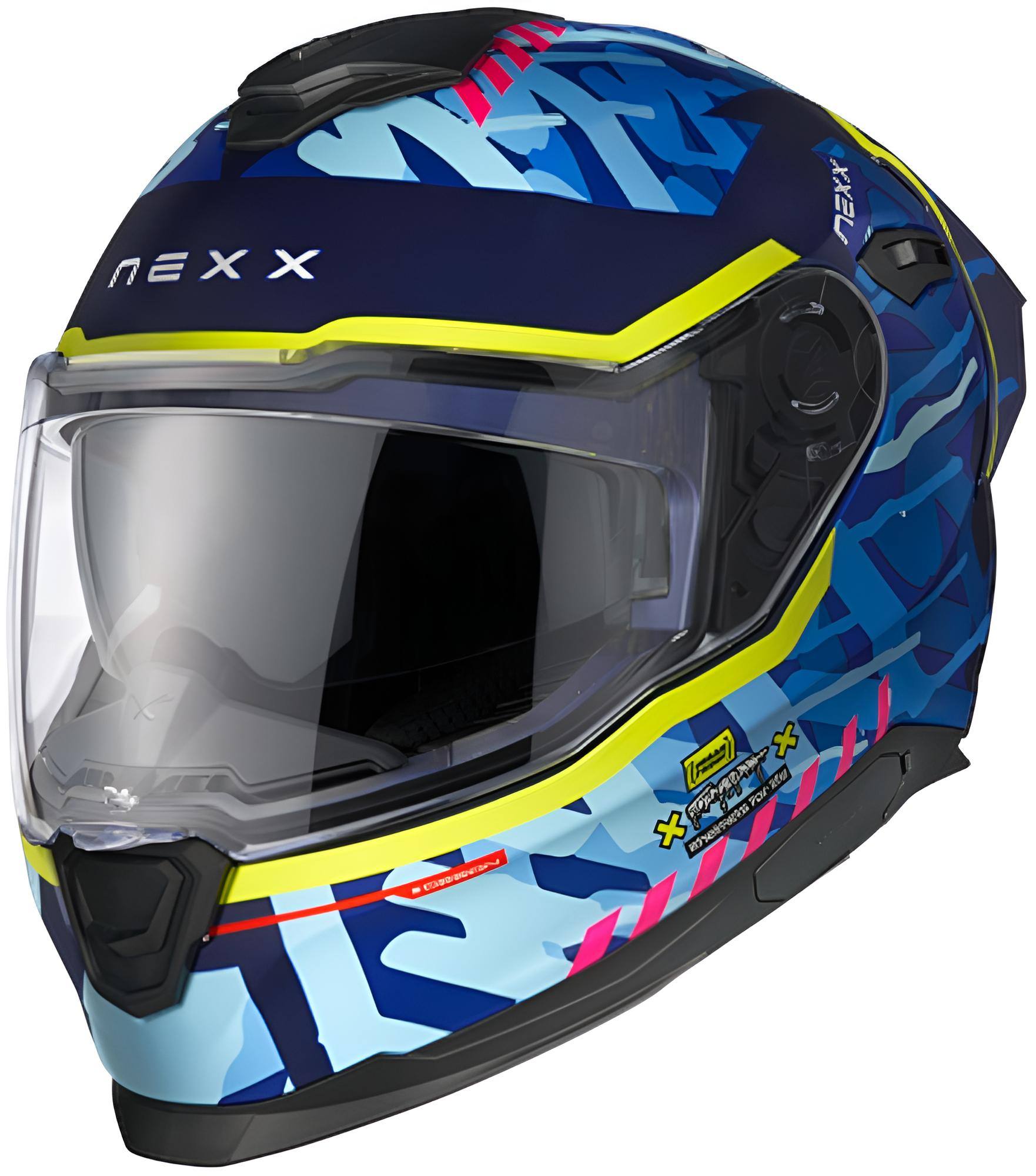 Nexx Y.100R Urbangram Casco blu M (57/58) Figura 2