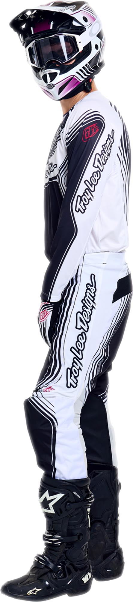 Troy Lee Designs GP Pro Streamline Motocrosstrøje Sort/hvid M Figur 18