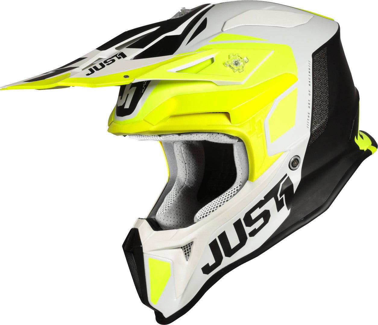 Just1 J18 Pulsar Casco motocross giallo/nero/bianco M (57/58) Figura 1