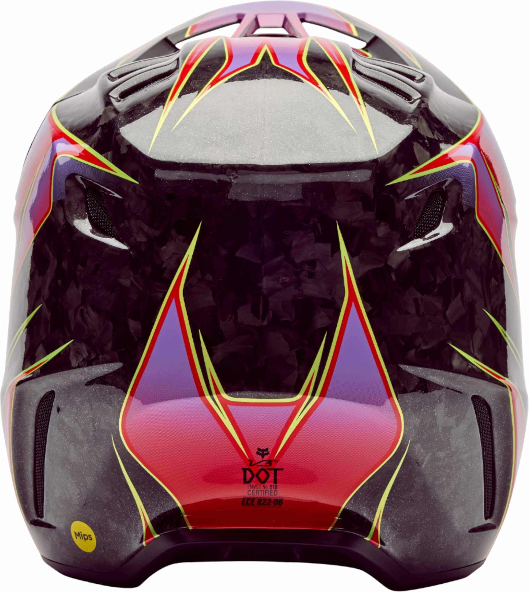 FOX V3 RS Canvas Motocross Helmet black/red XXL (63/64) Figure 5