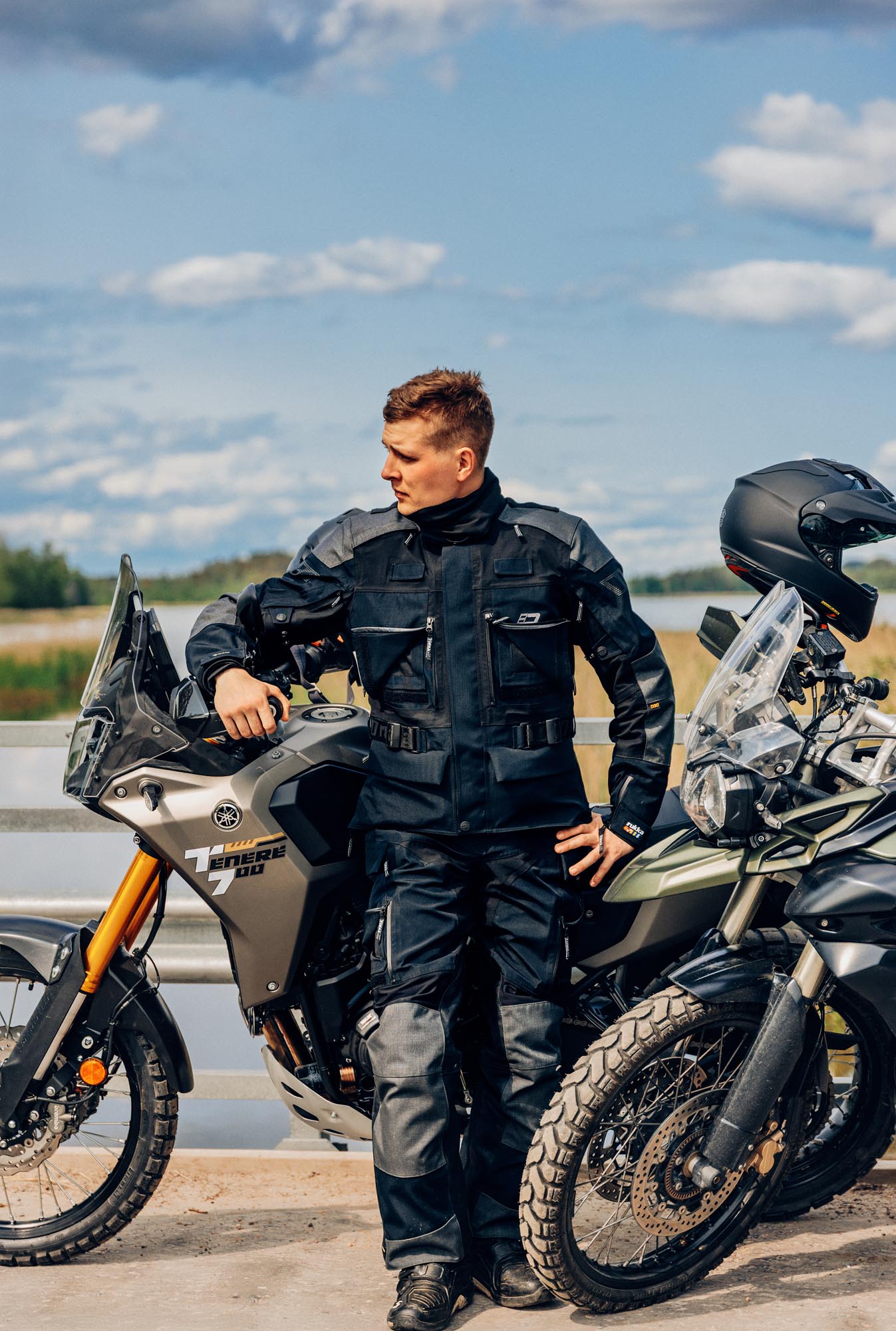 Rukka TitanTrail-R Veste textile moto imperméable noir/gris 58 Figure 8