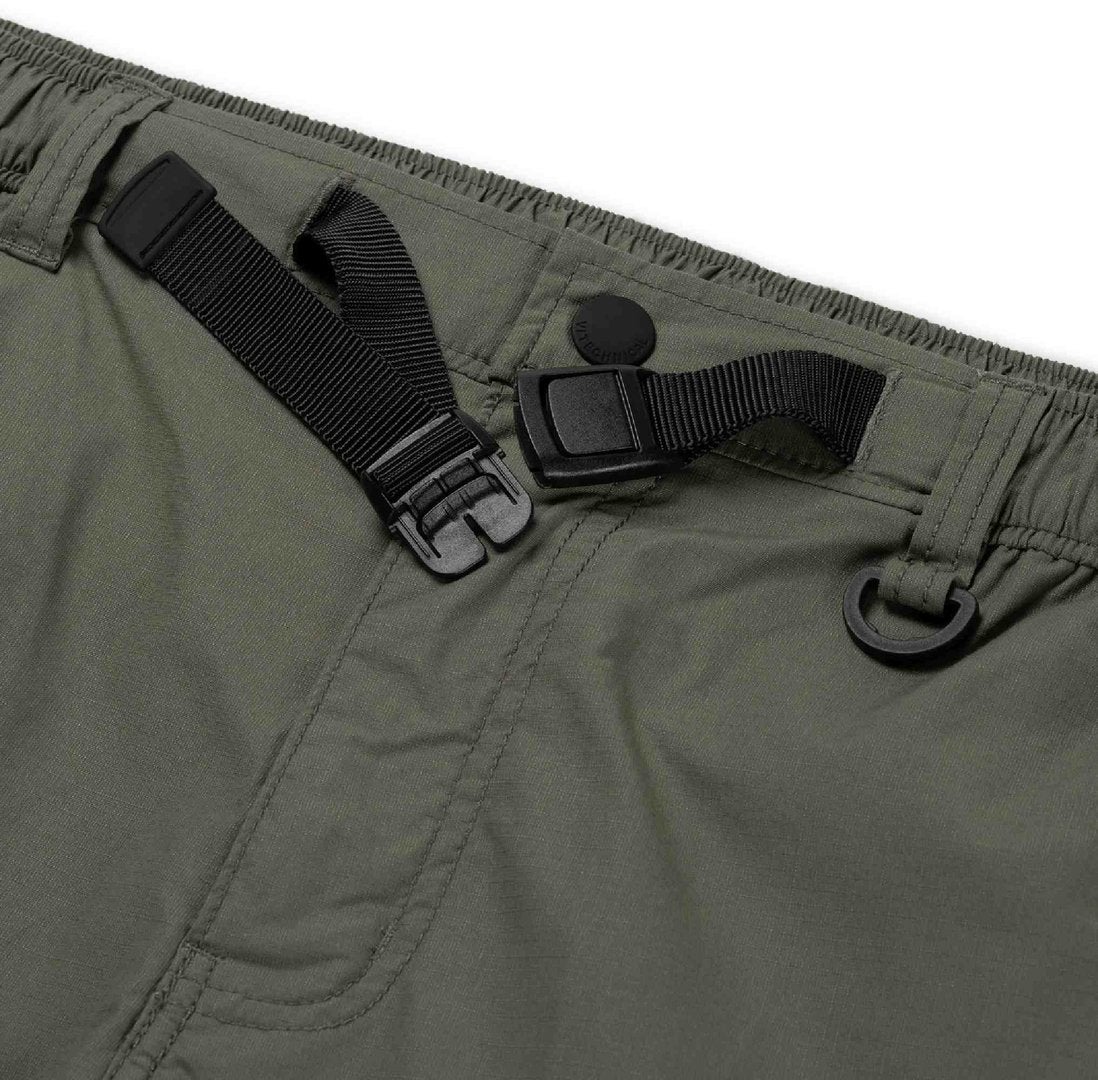 Side view of Vintage Industries Elliott Textile Shorts