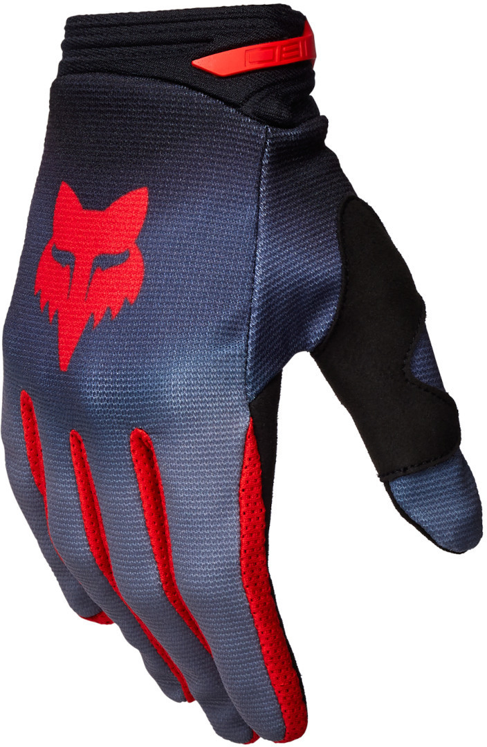 FOX 180 Interfere Motocross Gloves grey/red M Figure 1