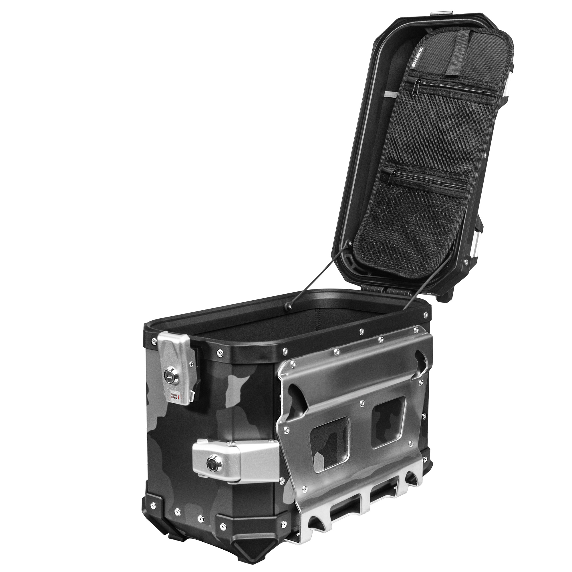 FC-Moto Terreno EVO Camo 28 L Alu Cutia laterală Camuflaj negru Legături Figura 9