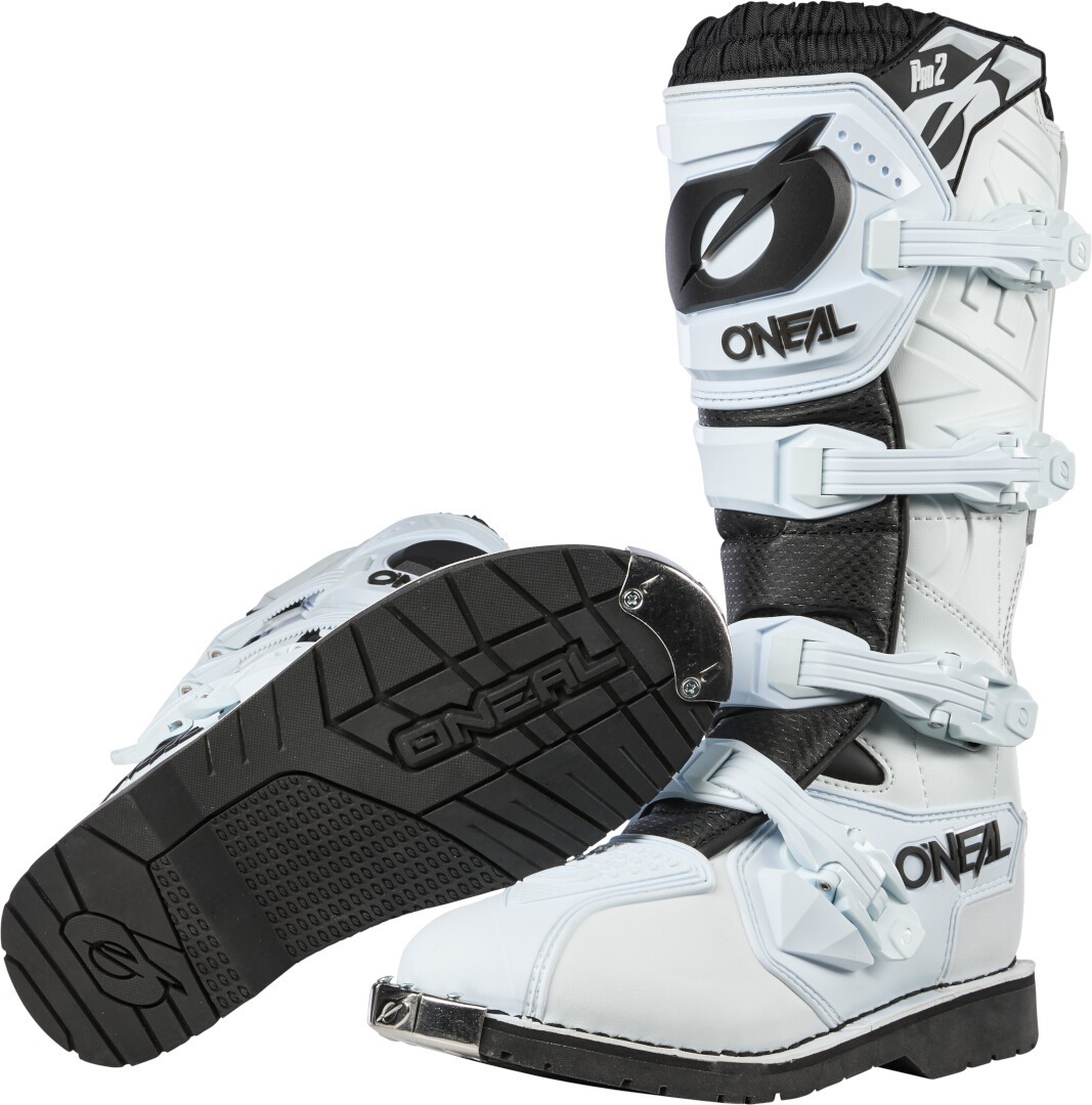 Oneal Rider Pro 2 Botas de motocross Branco 48 Figura 4