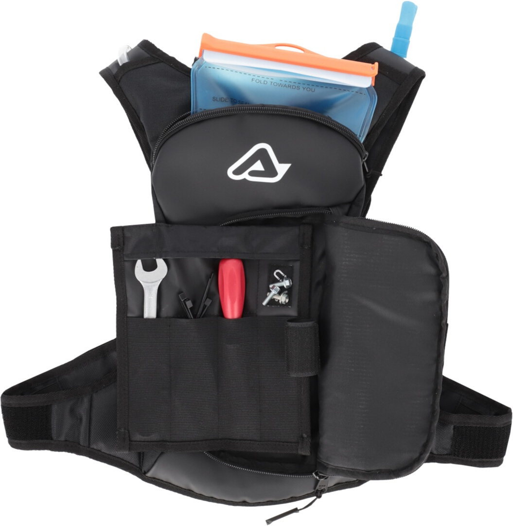 Acerbis Acqua Logo 5L Rucsacul de hidratare alb/negru Figura 3