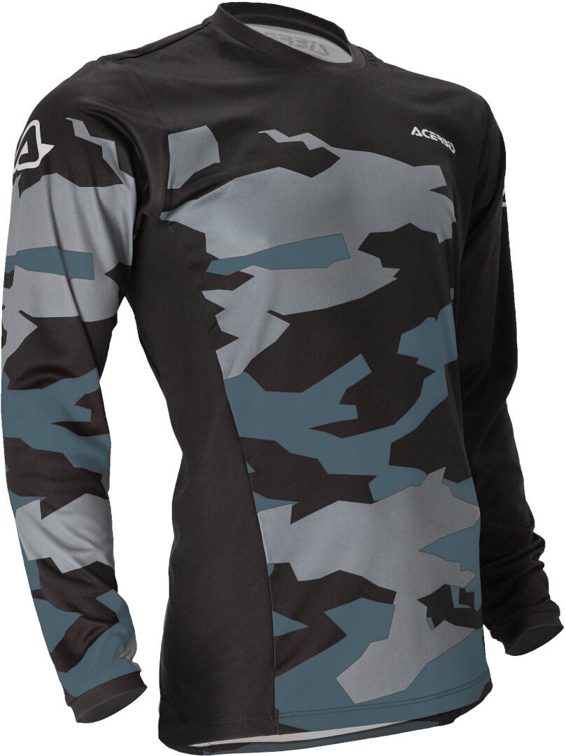 Acerbis X-Duro Winter Motocross trøje sort/grå XL Figur 1