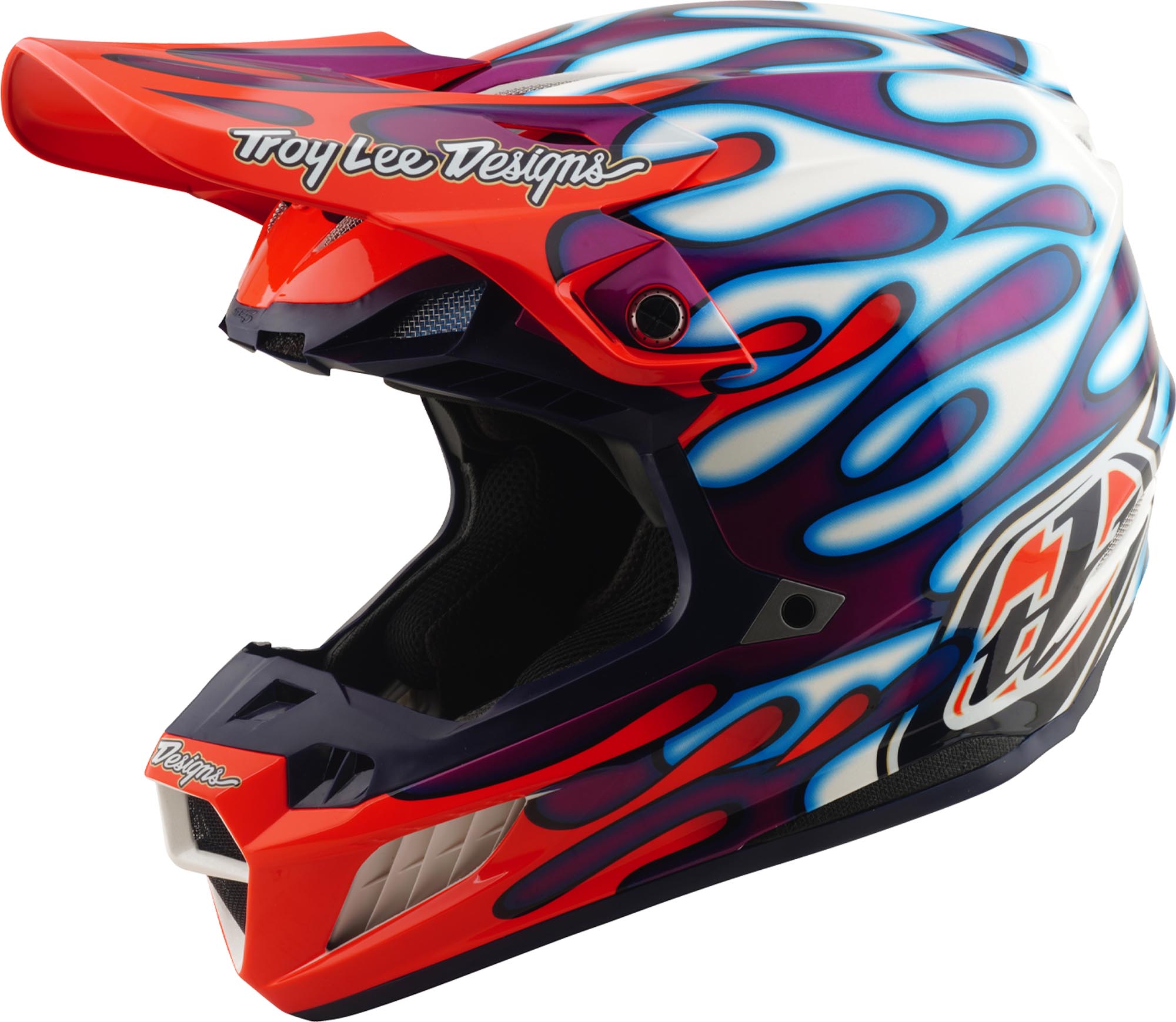 Troy Lee Designs SE5 Composite MIPS Overspray Capacete de Motocross S (55/56) Figura 1