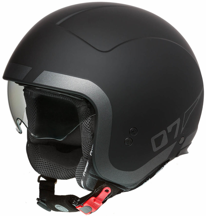 Premier Rocker LN Capacete a jato preto/prata S (55) Figura 1