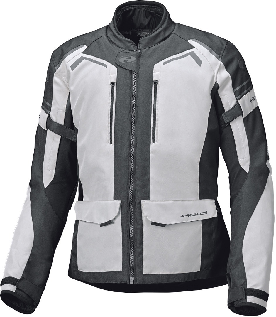 Held Kane waterproof Motorcycle Textile Jacket grey/black 4XL Figure 1