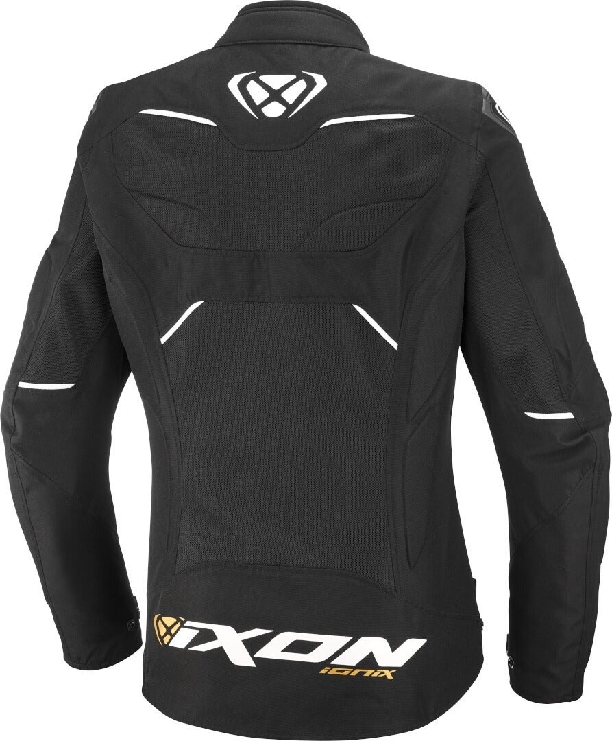 Ixon Ionix Ladies Motorcycle Textile Jacket black/white L Figure 2
