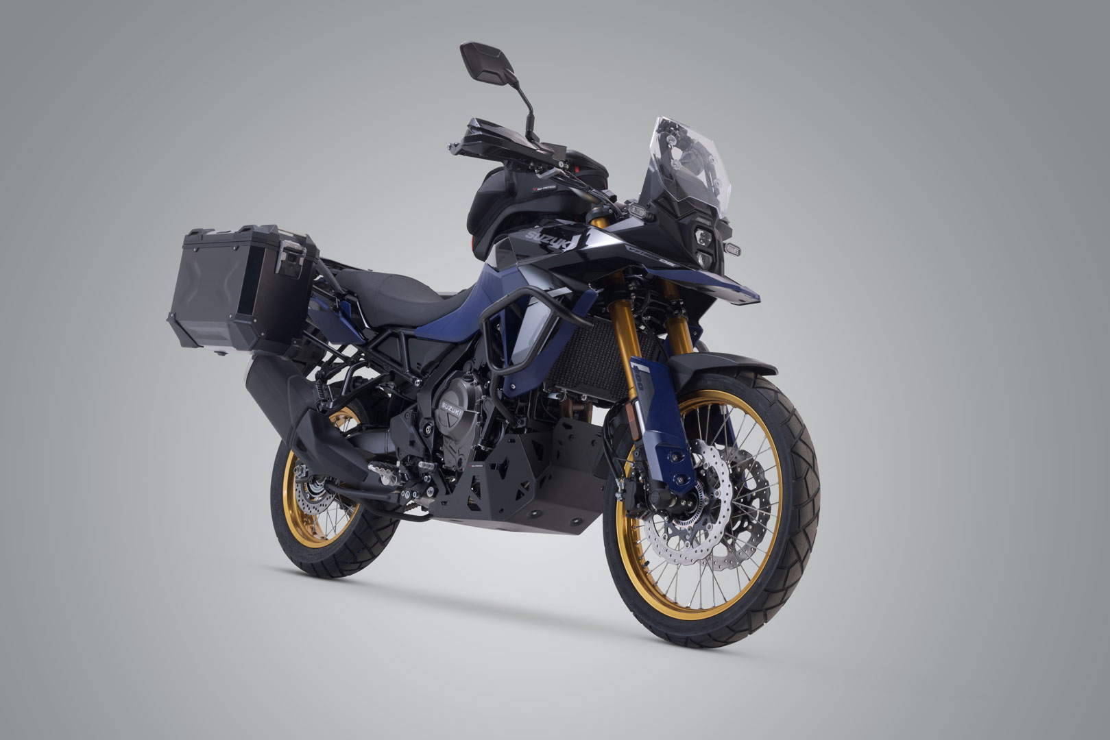 Sistem de carcasă din aluminiu SW-Motech TRAX ADV - Negru. 45/37L. Suzuki V-Strom 800 / 800DE (22-). Figura 2