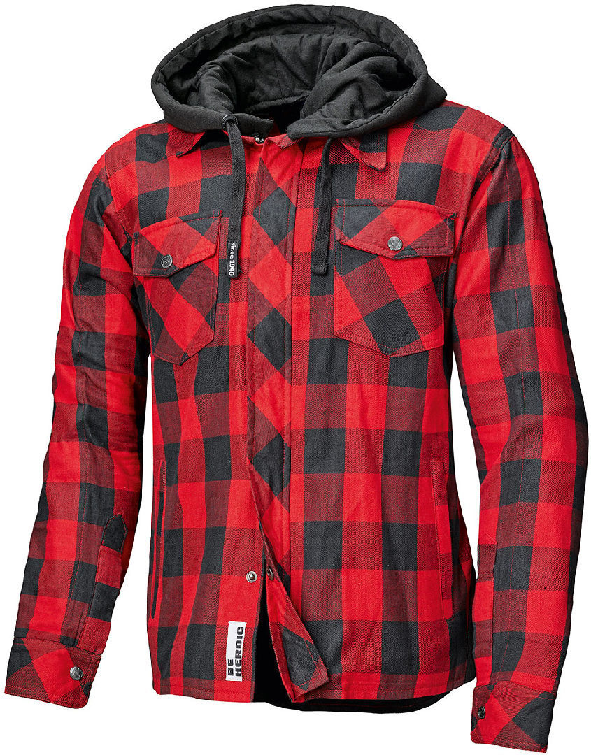 Held Lumberjack II Motorcycle Textile Jacket black/red 4XL Figure 1
