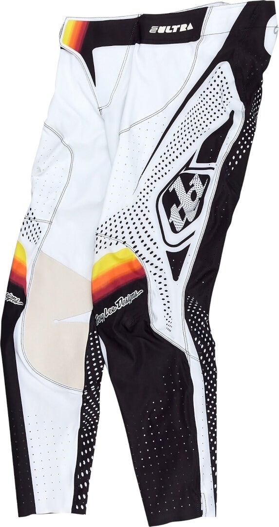 Troy Lee Designs SE Ultra Optic Motocross Pants black/white/red/orange 34 Figure 1