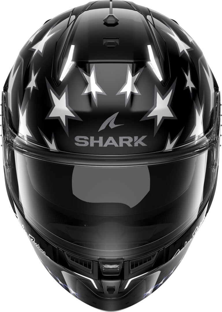 Shark Skwal i3 US Flag Přilba Černá/šedá M (57/58) Obrázek 3