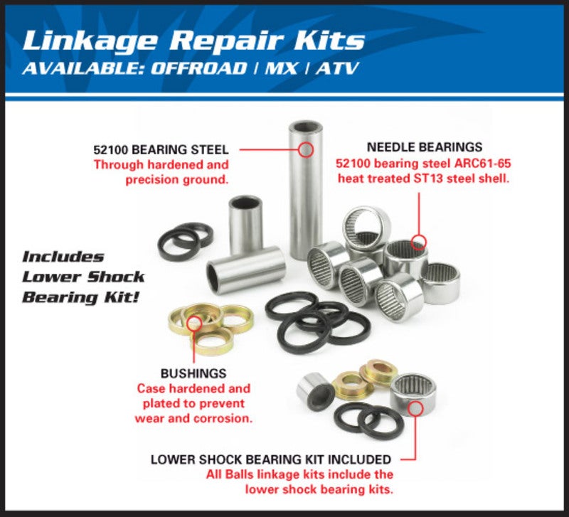 Tous les bals Kit réparation de biellettes Suzuki DR650S/XF650 Freewind Figure 3