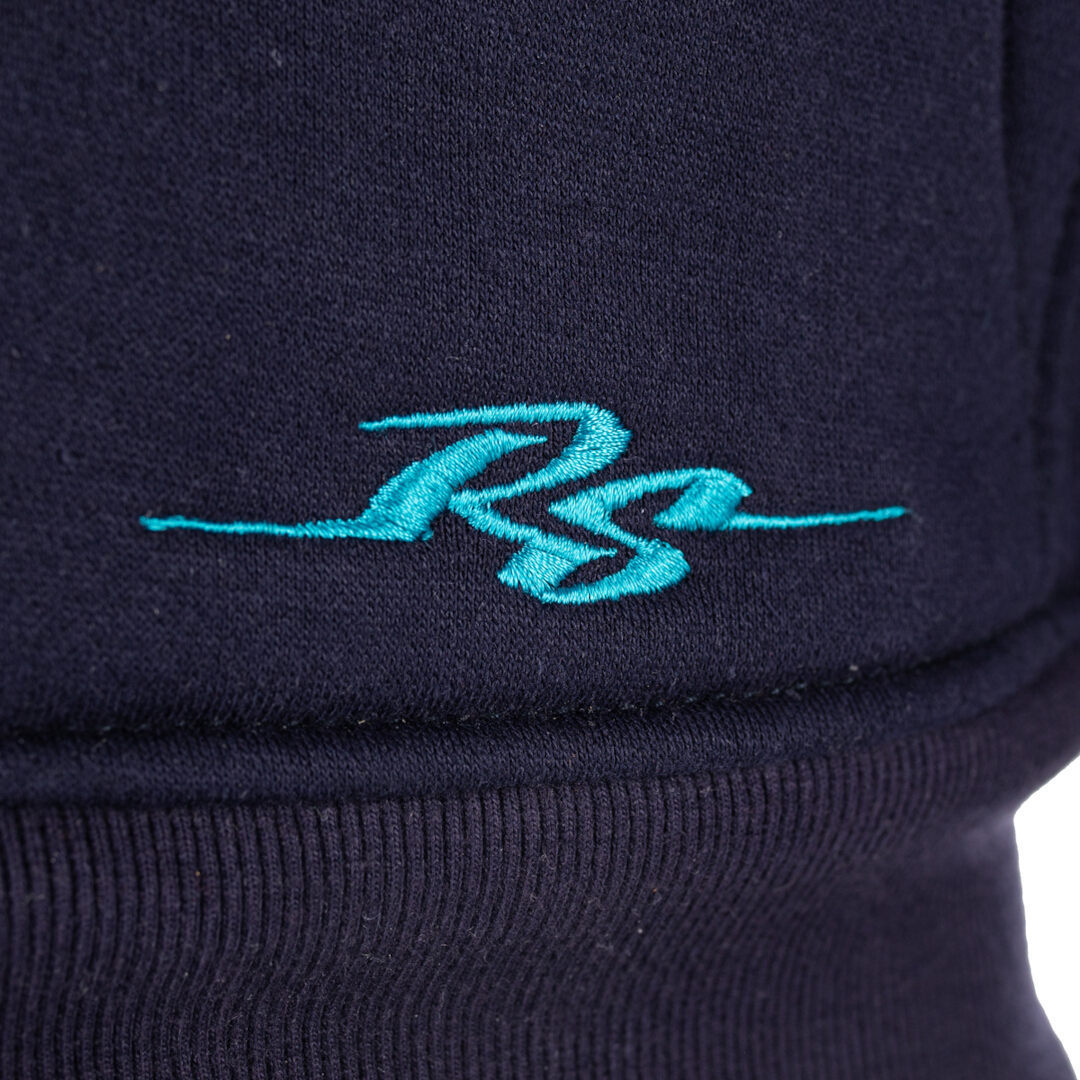 Rusty Stitches Peter Motorcycle Zip Hoodie dark blue M Figure 2