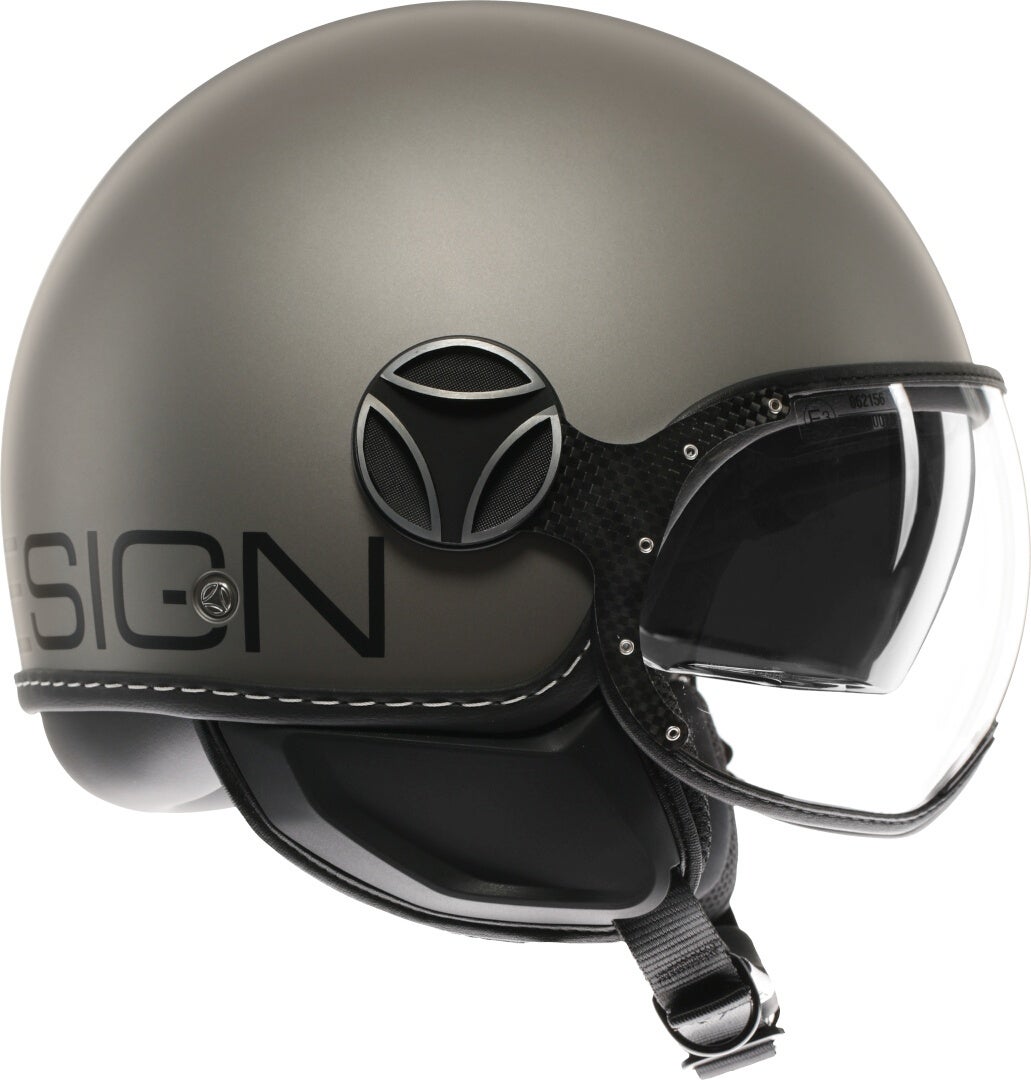 MOMO FGTR Evo Mono 2.0 Jet Helmet Titanium matt L (59/60) Figure 3
