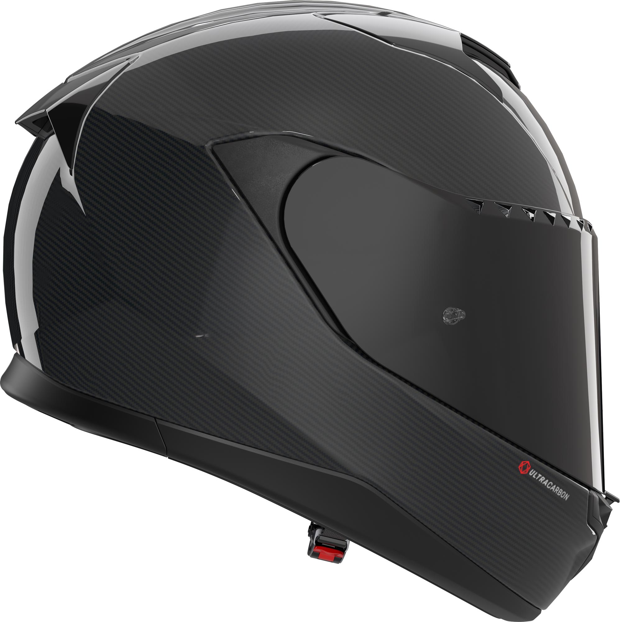 Side view of Nolan X-904 Ultra Carbon Puro I-ESS Helmet