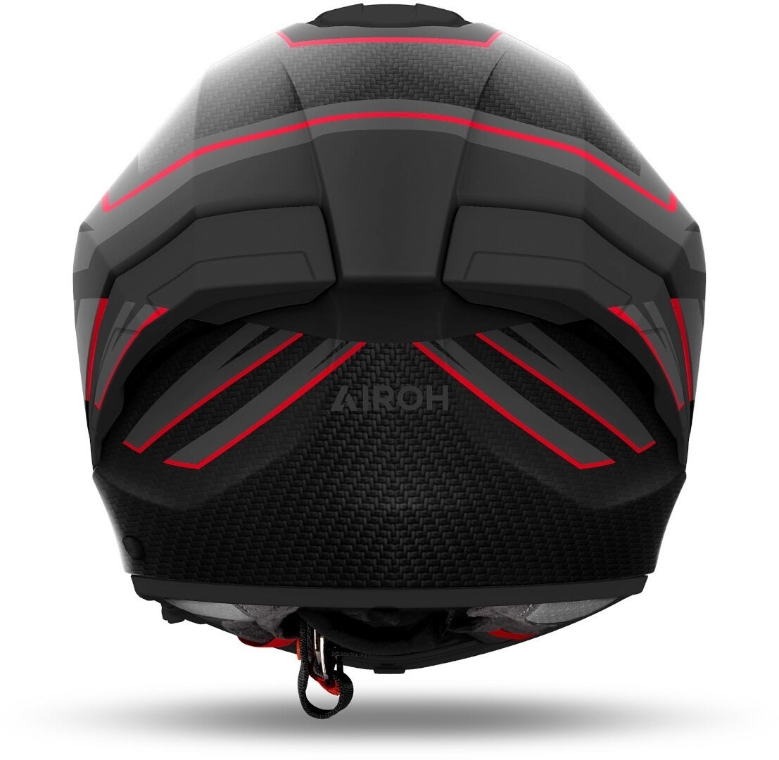 Airoh Matryx Sentinel Helm schwarz/grau/rot M (57/58) Abbildung 2