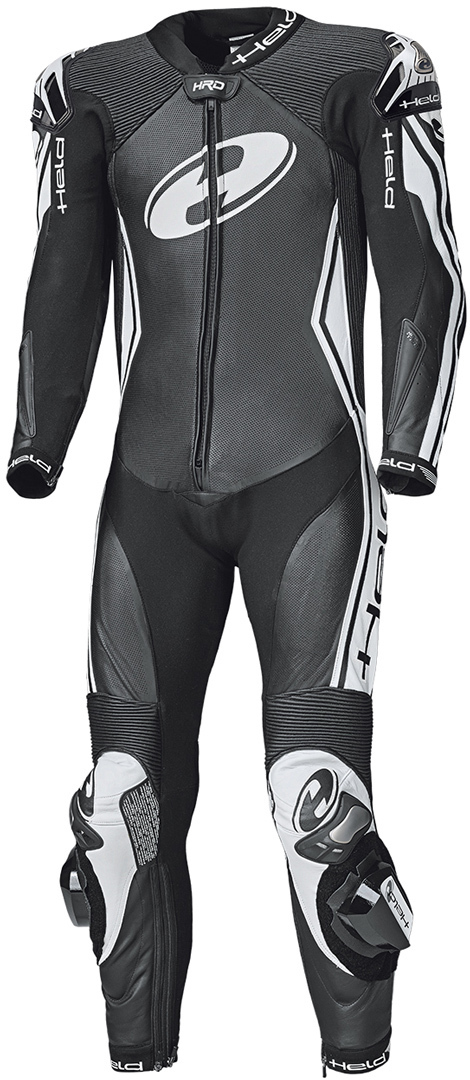 Held Full Speed One Piece Motorcycle Leather Suit black/white 52 Figure 1