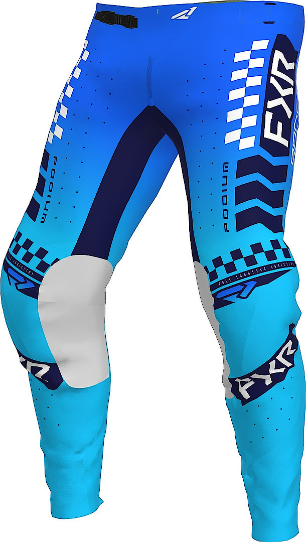 FXR Podium Gladiator 2023 Motocross bukser blå/sort 32 Figur 1