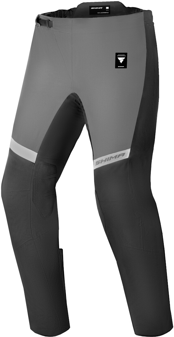 SHIMA Alpha waterproof Motorcycle Textile Pants black/grey/yellow M Figure 3