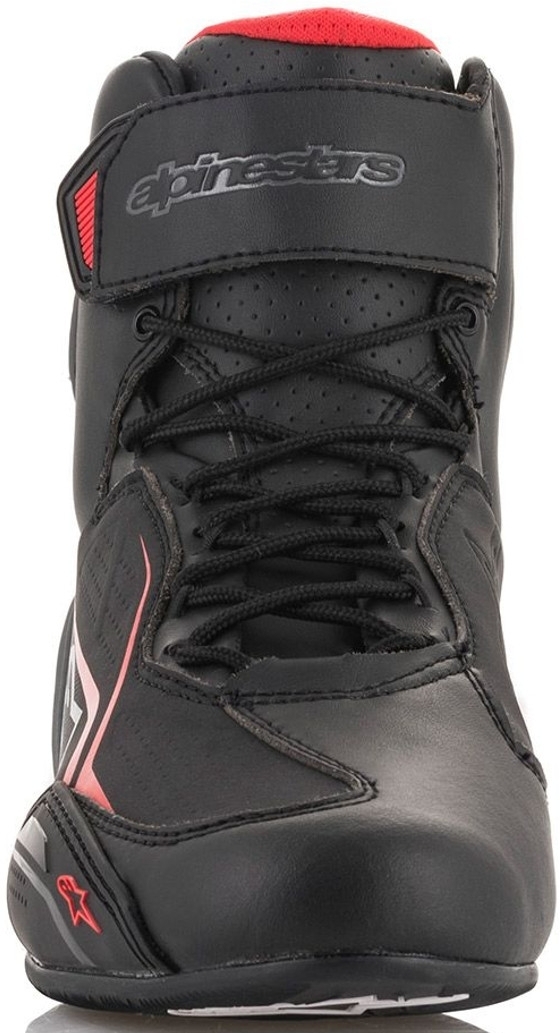 Alpinestars Faster-3 DryStar Motorcykel skor svart/grå/röd 13,5 (47,5) Figur 5