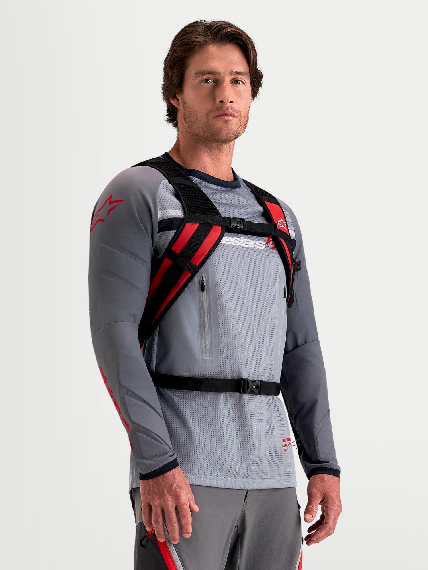 Alpinestars AT-9 Motorradrucksack schwarz/rot Abbildung 7