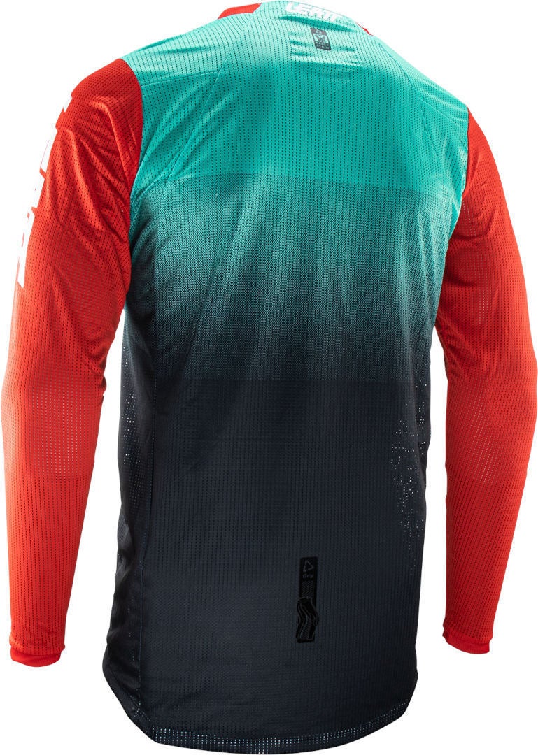 Leatt 4.5 X-Flow 2023 Motocross trøje rød/sort/blå XL Figur 2